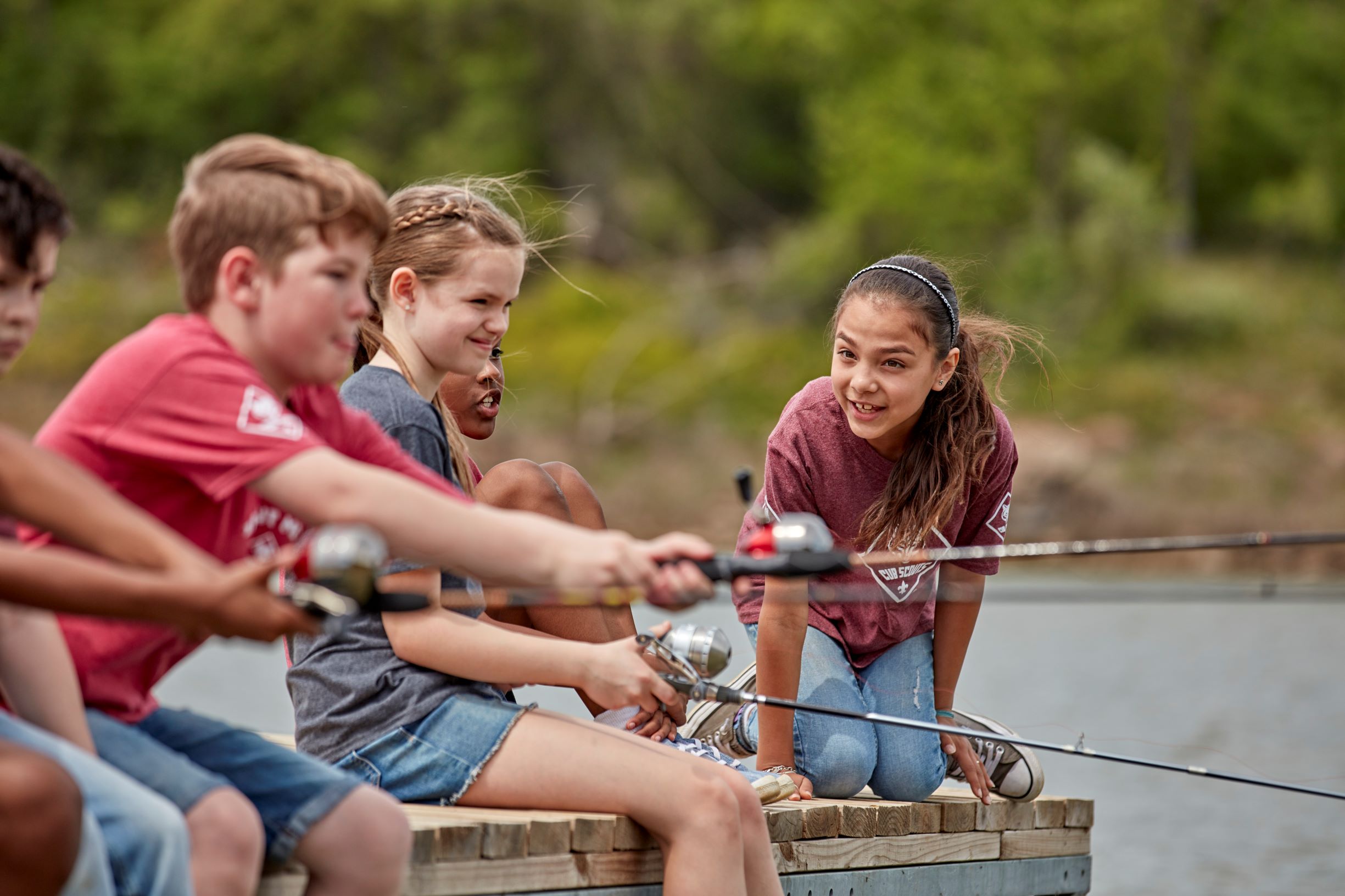 Cubs fishing